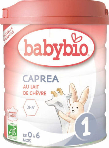 Erste Ziegenmilch für Säuglinge von 0 bis 6 Monaten BIO 800 g BABYBIO