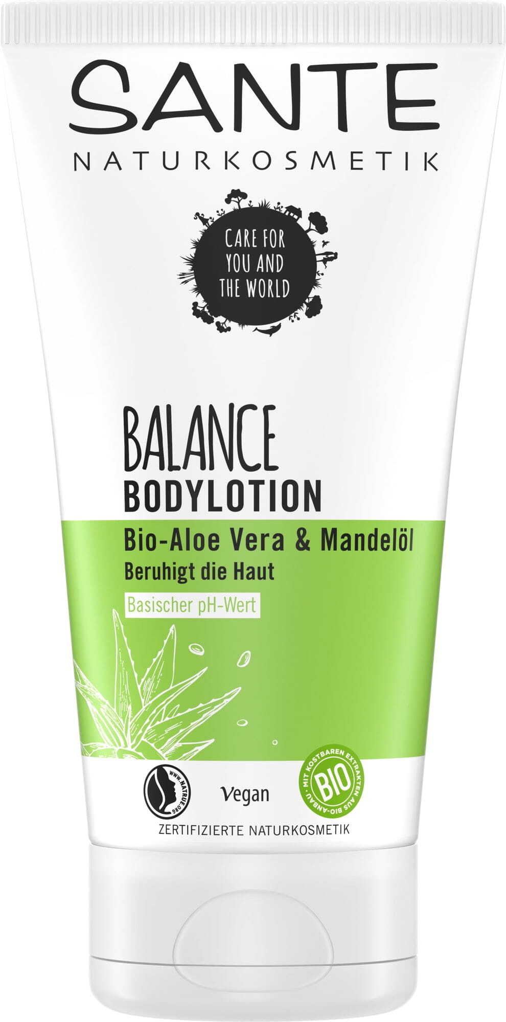 Bodylotion Balance Aloe und Mandelöl Eco 150 ml - SANTE