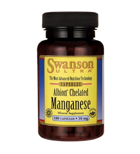 Albion Manganchelat 10 mg 180 Kapseln SWANSON