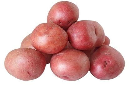 Großpackung (kg) - frische rote Kartoffeln BIO (polnisch) (ca. 10 kg)