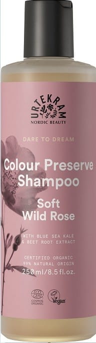 Shampoo mit Wildrosenextrakt für coloriertes Haar BIO 250 ml URTEKRAM