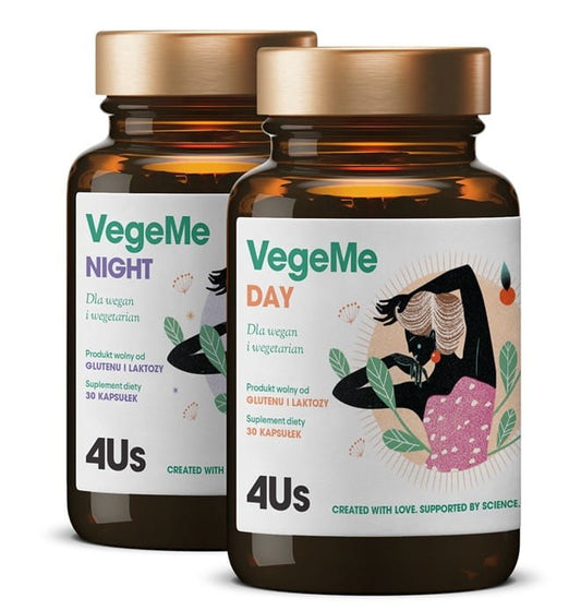 Vegane Nahrungsergänzung von HEALTH LABS zur Unterstützung einer pflanzlichen Ernährung, enthaltene Kapseln auf weißem Hintergrund