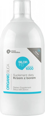 Silizium mit Bor Silor + b Silica mit Bor 1000ml INVEX REMEDIES