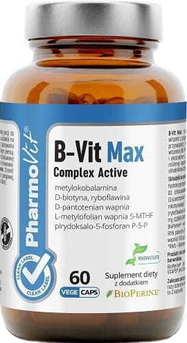 Vitamin B-KOMPLEX 60 Kapseln 312 g - PHARMOVIT