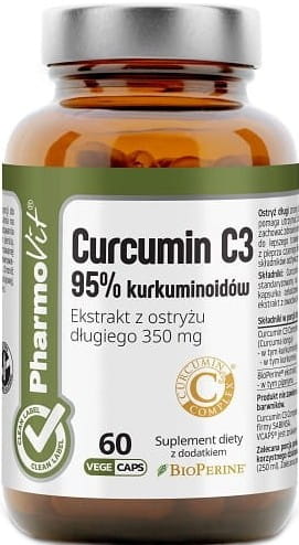 Curcumin 60 Kapseln, 273 g - PHARMOVIT