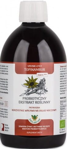 Nahrungsergänzungsmittel probiotischer Pflanzenextrakt Topinambur glutenfrei BIO 500 ml - JOY DAY