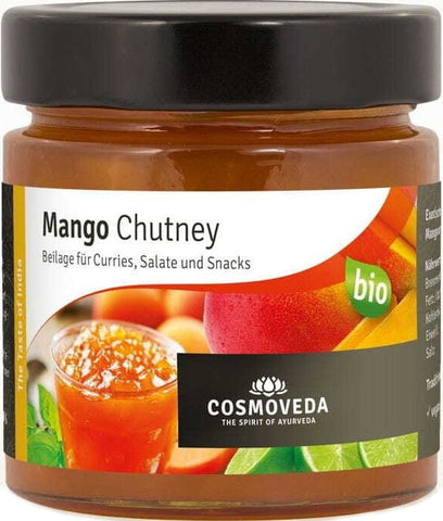 Mango Chutney würzig glutenfrei BIO 225 g - COSMOVEDA