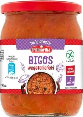Vegetarische glutenfreie Bigos 480 g PRIMAVIKA