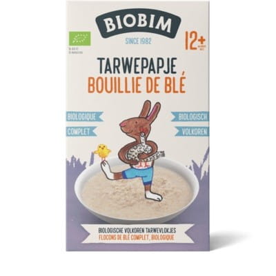 12 mc Weizenvollkornbrei mit Vitamin B1 BIO 200 g - BIOBIM