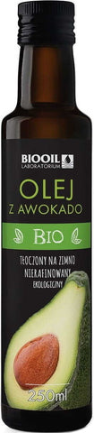 Kaltgepresstes Avocadoöl, unraffiniert BIO 250 ml - BIOOIL