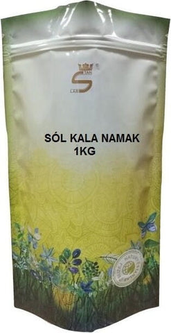Himalaya-Salz schwarz Kala Namak dick 1000 g STANLAB