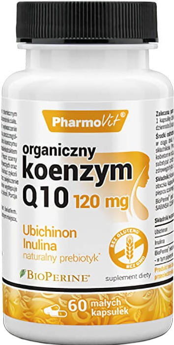 Organisches Coenzym Ubichinon Q10 120mg PHARMOVIT Hover Image