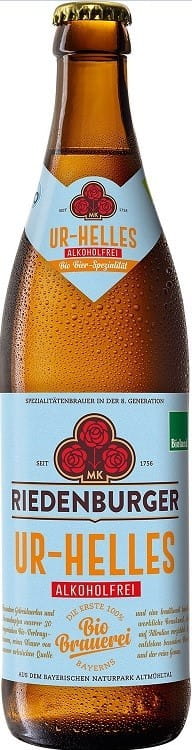 Alkoholfreies Lagerbier BIO 500 ml RIEDENBURGER