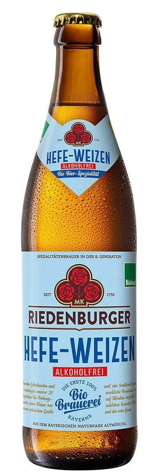 Alkoholfreies Weizenbier BIO 500 ml RIEDENBURGER