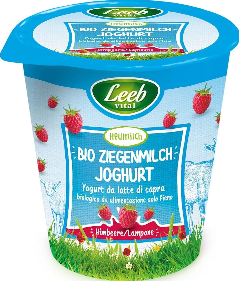 Ziegen-Himbeer-Joghurt BIO 125 g - LEEB VITAL