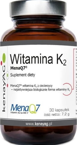 Vitamin K MK - 7 MENAQ7 100mcg 30 KENAY-Kapseln