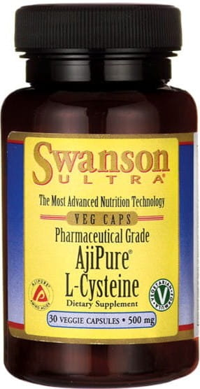 Ajipure L - Cystein L - Cystein 500mg 30 Kapseln SWANSON Hover Image