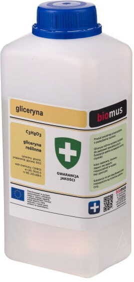 Pflanzliches Glycerin 1 kg BIOMUS Gambar utama produk