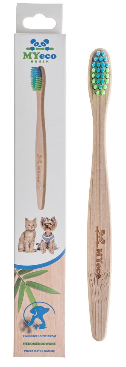 Zahnbürste für Kleintiere, Bambus - MYECOBRUSH