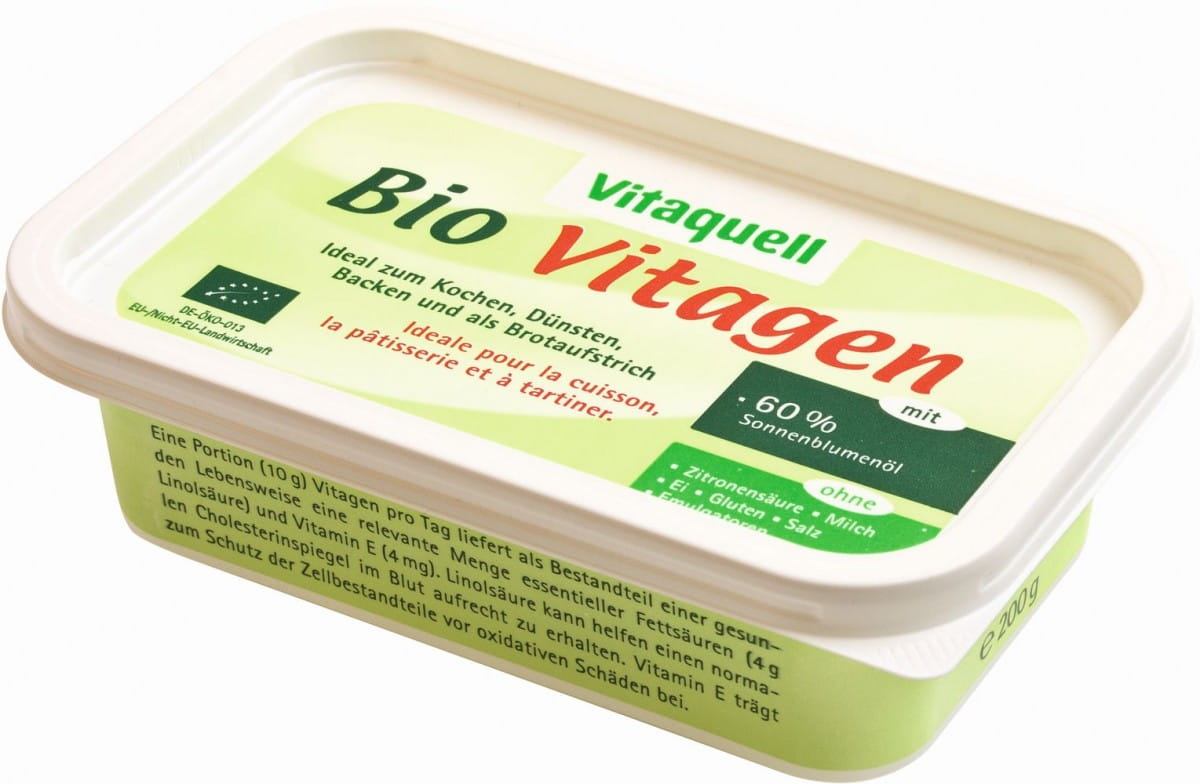 Margarine Vitagen BIO 200 g - VITAQUELL