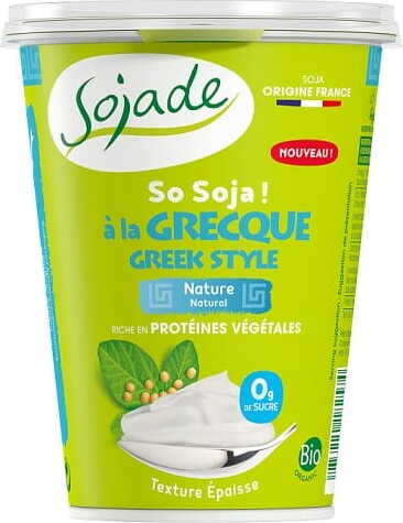 Natürliches Sojabohnenprodukt griechischer Art glutenfrei BIO 400 g - SOJADE