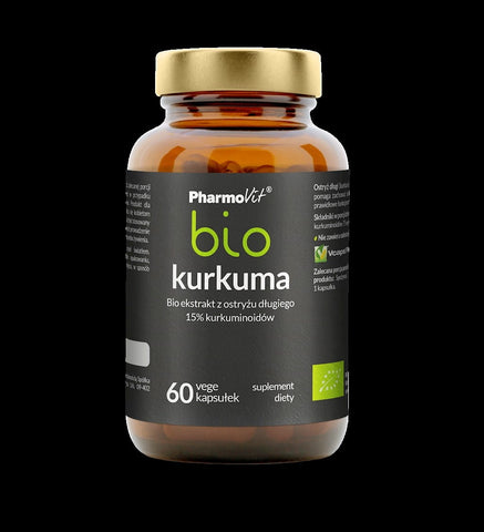 Kurkuma-Extrakt BIO 60 Kapseln 36 g - PHARMOVIT