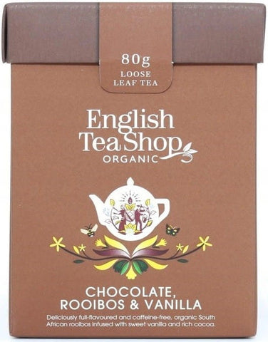 Loser Tee Schokolade Rooibos Vanille BIO 80 g ENGLISH TEA SHOP