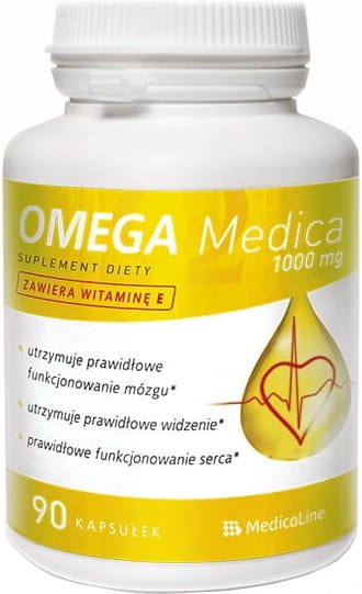 Omega 1000mg 90 Kapseln MEDIKALIN