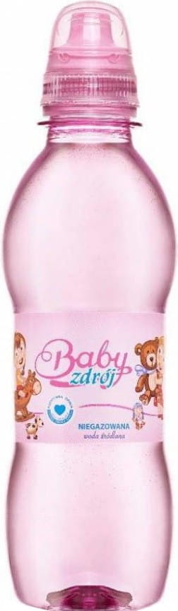 Mädchen stilles Quellwasser 250 ml - BABY ZDRÓJ