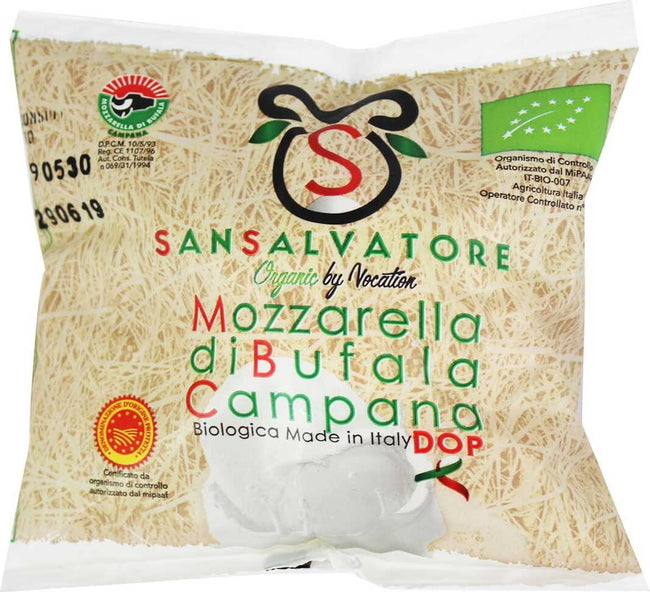 Mozzarella aus Büffelmilch (1 Kugel in Folie) BIO 350 g - BIOLOGICA Hover Image
