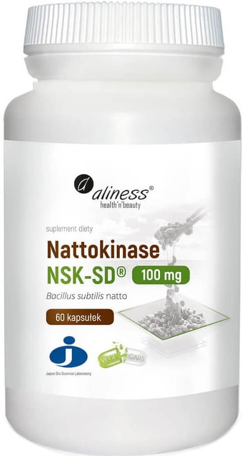 Nattokinase nsk - sd bacillus subtills natto 100 mg 60 ALINESS-Kapseln