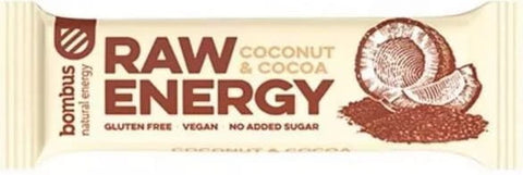 Rohenergie-Kokos-Kakaoriegel glutenfrei 50 g BOMBUS