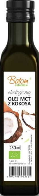 MCT-Öl aus Kokos BIO 250 ml - BATOM