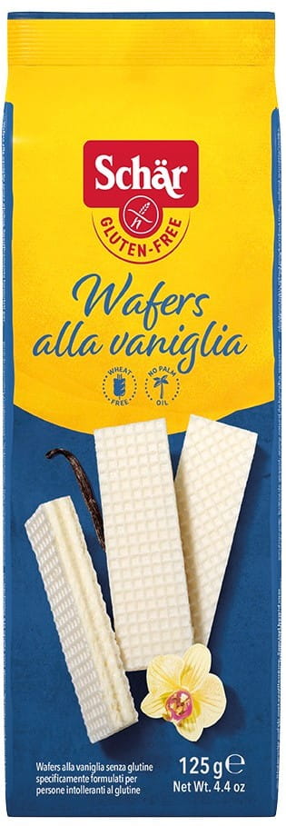 Waffeln Vaniglia glutenfreie Vanillewaffeln 125 g SCHÄR