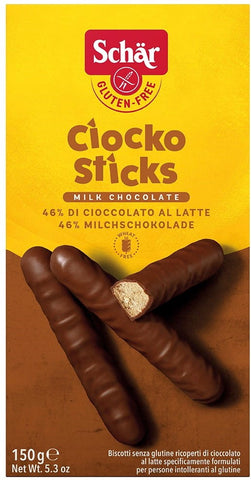 Cioko Sticks Cookies in Schokolade glutenfrei 150 g SCHÄR