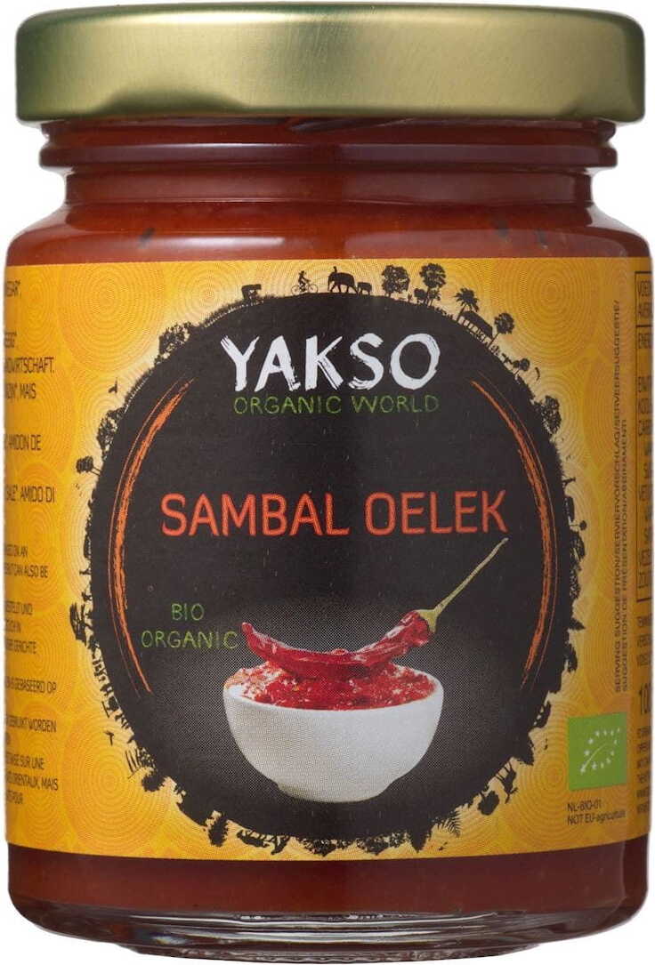Sambal-Chili-Sauce BIO 100 g - YAKSO