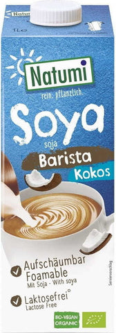 Sojadrink - Kokos Barista ohne Zuckerzusatz glutenfrei BIO 1000 ml - NATUMI