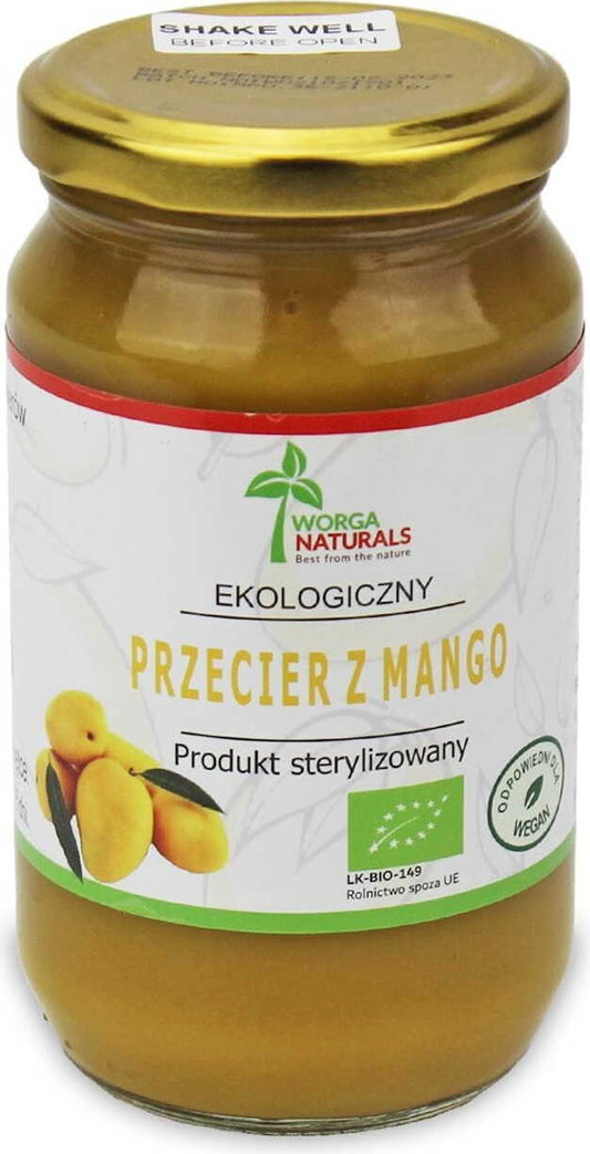 Mangopüree BIO 370 g (Glas) - WORGA NATURALS