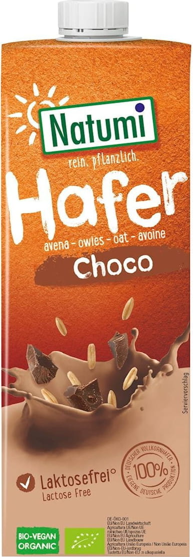 Haferdrink - Kakao BIO 1000 ml - NATUMI Hover Image