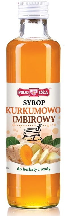 Kurkuma-Ingwer-Sirup 315 g POLSKA RÓŻA