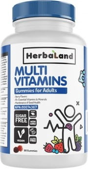 Funktionelle Gelees für Erwachsene Multivitamin Erwachsener 90 Stk. HERBALAND