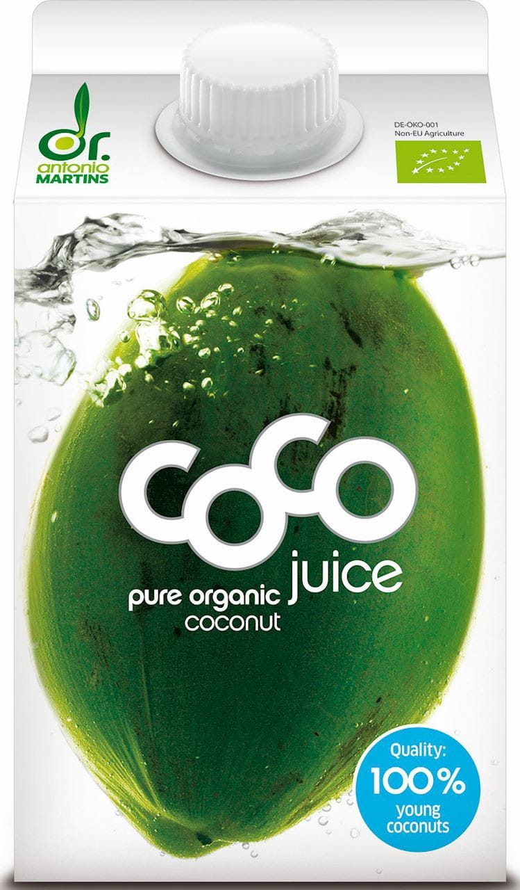 Natürliches Kokoswasser BIO 500 ml - COCO (DR. MARTINS)