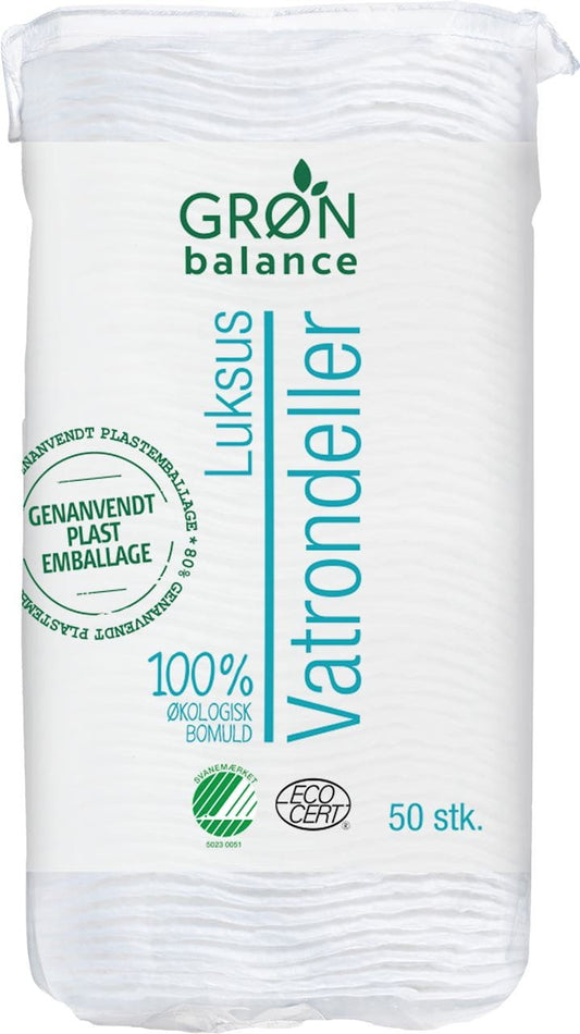 Premium Wattepads 50 Stück - GRON BALANCE