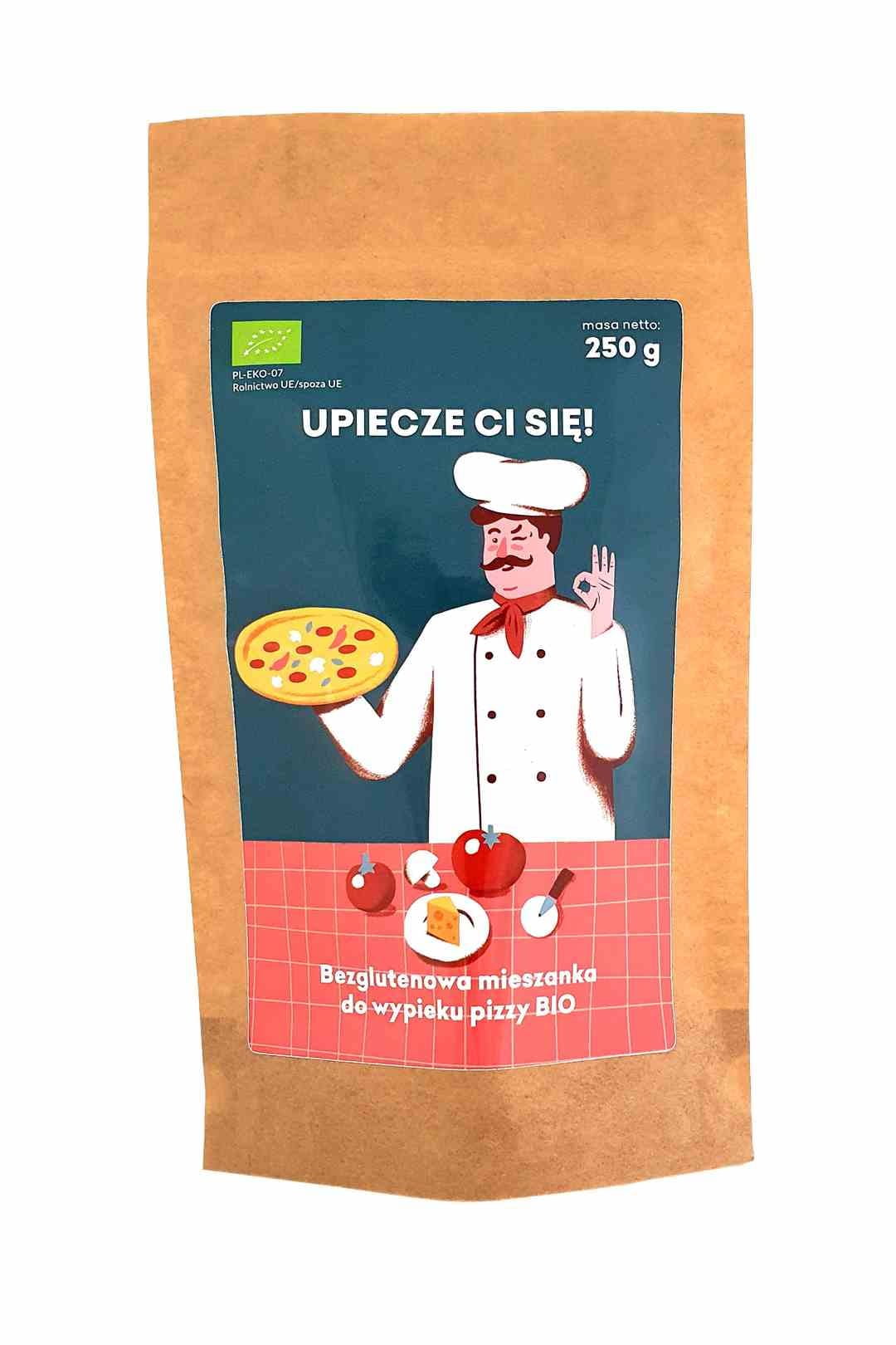 BIO Glutenfreie Pizzabackmischung 250 g - FÜNF ÄNDERUNGEN
