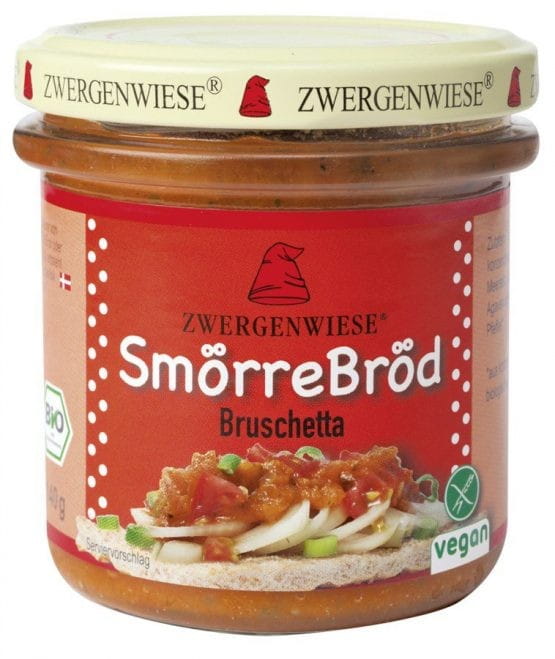 Sonnenblumenpaste mit Tomaten für Bruschetta glutenfrei BIO 160 g - ZWERGENWIESE