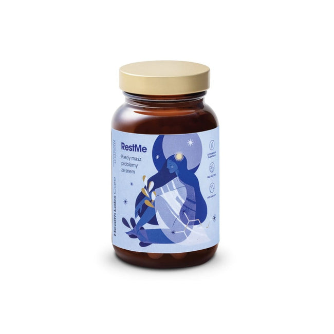 Kapseln zum Einschlafen (Rest Me) 60 Stück - HEALTH LABS Hover Image
