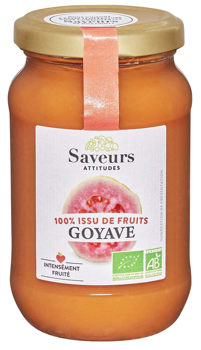 Guavenmousse BIO 310 g - SAVEURS ET FRUITS