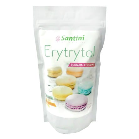 Glutenfreies französisches Erythrit 500 g (Beutel) - SANTINI