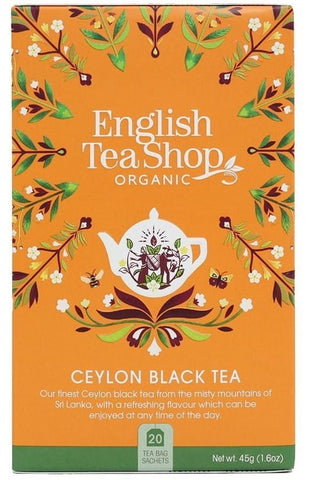 Ceylon schwarzer Tee (20x2,25) BIO 45 g - ENGLISH TEA SHOP