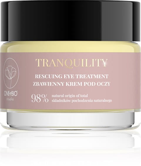 Augencreme von ONLY BIO, 15 ml, cremige Textur, geeignet für die empfindliche Augenpartie, natürliche Pflege für die Haut.